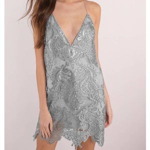Tobi Silver Party Dress - NBW, tags still on